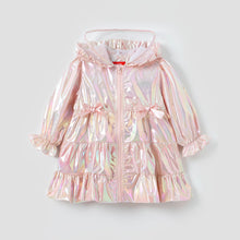 将图片加载到图库查看器,Shine Art Ribbon Raincoat