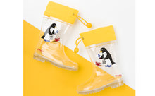 将图片加载到图库查看器,'Playing Penguin' Rain Boots