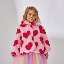 将图片加载到图库查看器,'My love By My Side' Eco Fur Jacket
