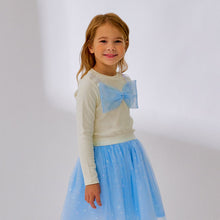 Load image into Gallery viewer, 'Snow Flake Ribbon' Long Sleeve T-Shirt