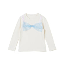 Load image into Gallery viewer, 'Snow Flake Ribbon' Long Sleeve T-Shirt