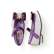 将图片加载到图库查看器,'Magical Snow Flake' Fur Mary Jane Shoes