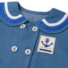 将图片加载到图库查看器,'Blue Marine Girl' Dress