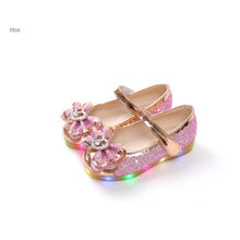 将图片加载到图库查看器,'Bling Heart' LED Mary Jane Shoes