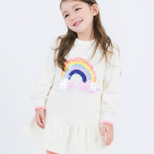 Load image into Gallery viewer, 'Follow the Rainbow' Reversible Sequin Dress