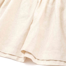 将图片加载到图库查看器,girls beige linen pants
