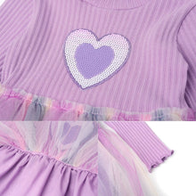 Load image into Gallery viewer, 'Sparkly Purple' Dress