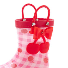 将图片加载到图库查看器,'Cherry Cherry Tok Tok' Rain Boots