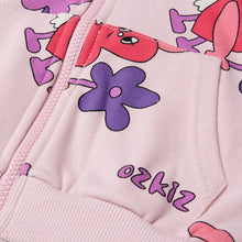 将图片加载到图库查看器,Pounding Heart Rabbit' Zip-up Hoodie