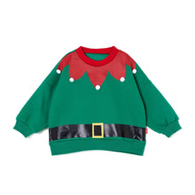 将图片加载到图库查看器,'Merry Fairy Boy' Warm Fleece Top and Bottom Set(Hat Set)