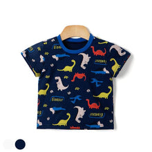 将图片加载到图库查看器,'Colorful Dinosaur' Short Sleeve T-Shirt