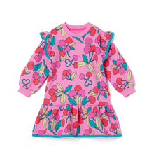 将图片加载到图库查看器,'Pretty Cherry' Warm Fleece Dress(Bag Set)