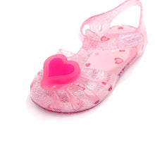 将图片加载到图库查看器,'Ruby Heart' LED Jelly Shoes