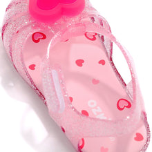将图片加载到图库查看器,'Ruby Heart' LED Jelly Shoes