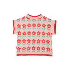 Load image into Gallery viewer, Yo Flower' Knit Vest