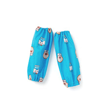 将图片加载到图库查看器,korean kidswear bread barbershop art smock