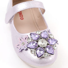 将图片加载到图库查看器,'Jewel Flower' Mary Jane Shoes