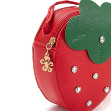 将图片加载到图库查看器,girls strawberry bag