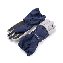 Load image into Gallery viewer, kids navy winter gloves