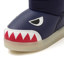 将图片加载到图库查看器,boys navy padded boots