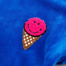 将图片加载到图库查看器,girls blue velour dress