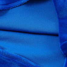将图片加载到图库查看器,girls blue velour dress