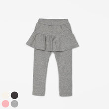 将图片加载到图库查看器,girls melange gray skirt leggings