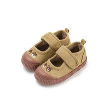 将图片加载到图库查看器,kids beige fur slip on shoes