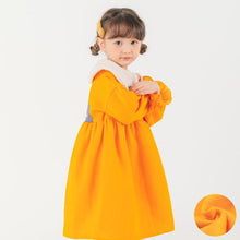 Load image into Gallery viewer, yellow winter dress