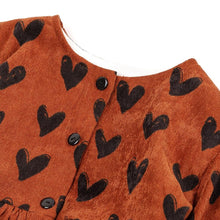 将图片加载到图库查看器,girls brown dress