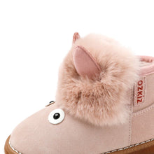 将图片加载到图库查看器,kids pink led winter boots