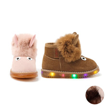 将图片加载到图库查看器,kids led winter boots