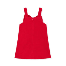将图片加载到图库查看器,girls red ribbon dress