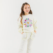 将图片加载到图库查看器,girls ivory top and bottom set