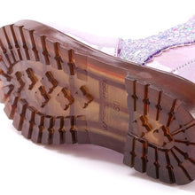 将图片加载到图库查看器,girls purple winter boots