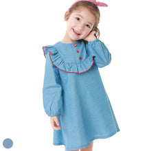 将图片加载到图库查看器,girls denim dress