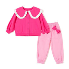 将图片加载到图库查看器,girls pink set