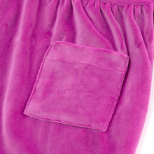将图片加载到图库查看器,girls purple velour dress