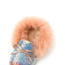将图片加载到图库查看器,girls winter fur shoes