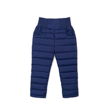 Load image into Gallery viewer, kids navy padded pants