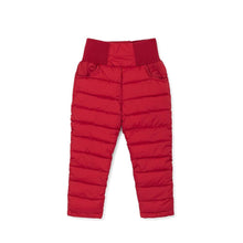 Load image into Gallery viewer, kids red padded pants