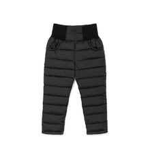 Load image into Gallery viewer, kids black padded pants