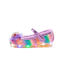 将图片加载到图库查看器,girls purple fur mary jane shoes