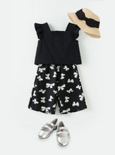 将图片加载到图库查看器，Black Ribbon Outfit Set
