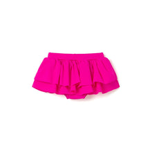 将图片加载到图库查看器，Bread Barbershop 'Neon Pink Macaron' White Rash Guard Swimsuit Set (Swim Cap, Pouch Set)
