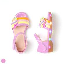 将图片加载到图库查看器，'Aurora Unicorn' LED Sandals
