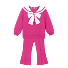 将图片加载到图库查看器，'Sailor Pink' Top and Bottom Set
