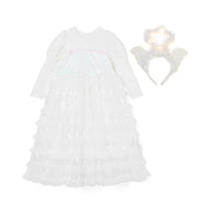 'Angel Light' Halloween Costume Dress(Headband Set)