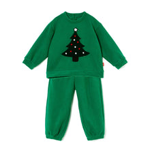 将图片加载到图库查看器，'Tree in Me' Warm Fleece Top and Bottom Set
