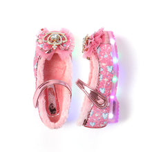 将图片加载到图库查看器，'Royal Harmony' LED Fur Mary Jane Shoes
